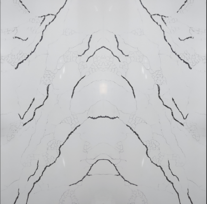 Bookmatched Black Pearl Quartz